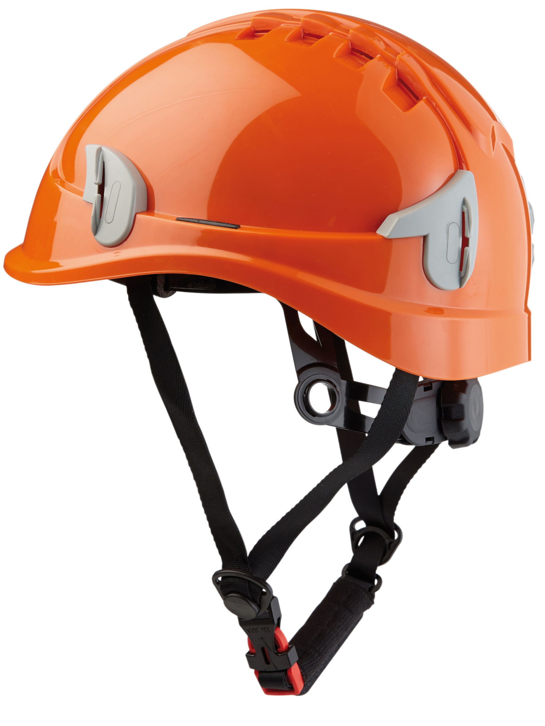 Casque monteur ventilé avec attaches pour lampe frontale. ALPINO