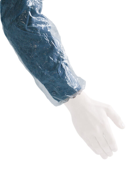 Manchettes polyéthylène à usage unique. AUUMTE