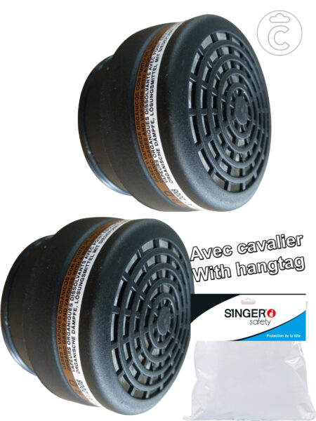 Filtre A2P3 (galette). C2755A2P3