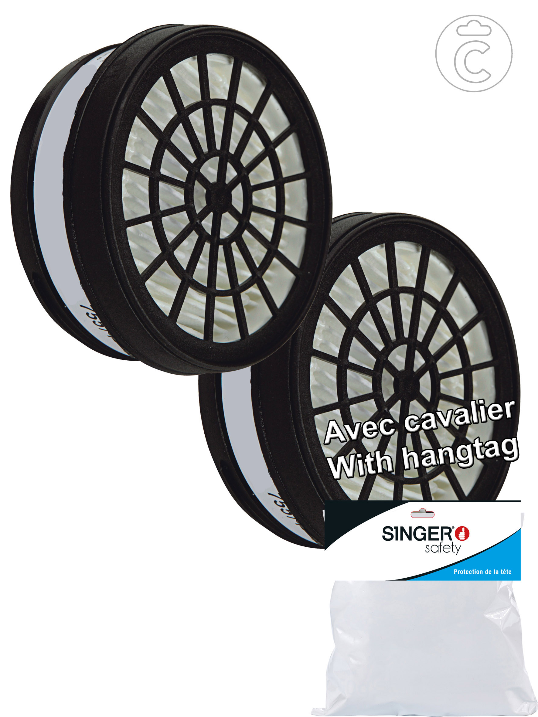 Filtre P3 (galette). C2755P3