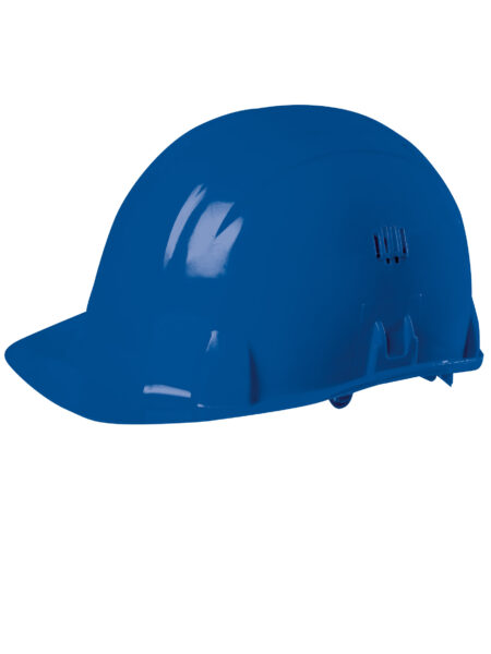 Casque de chantier en polyéthylène CASBLEU