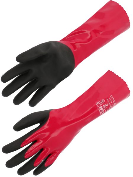 Gant tricoté une pièce. Jauge 18.CHEM350