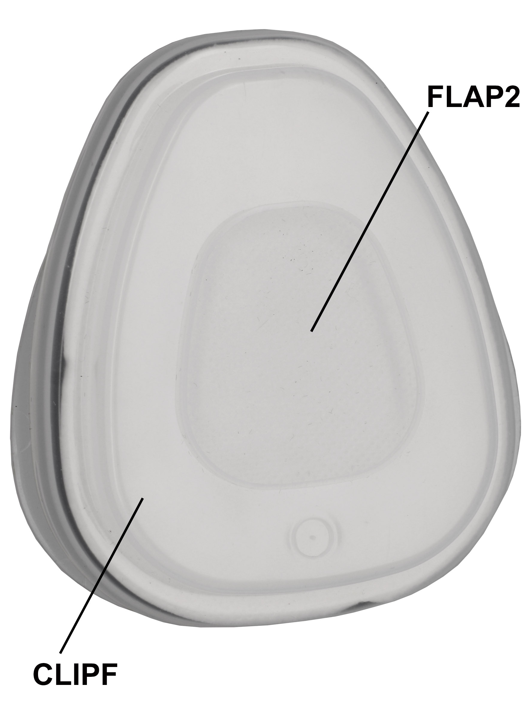 Filtres particules (P2 R D) (x 2 paires) et adaptateur (x 1 paire) CLIPF2P2