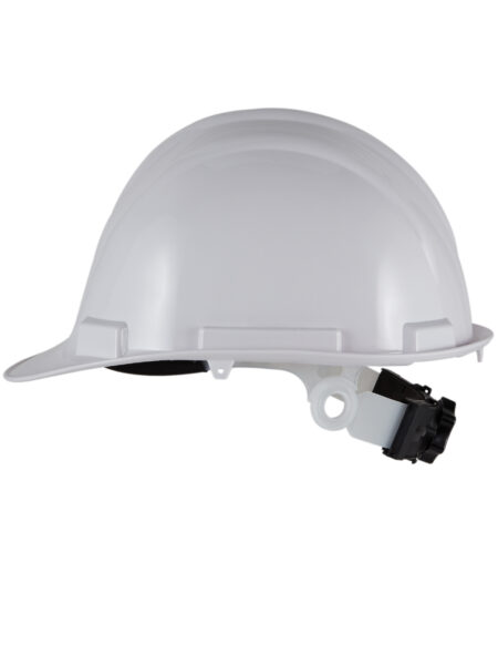 Casque de chantier en A.B.S. Serrage crémaillère. HG902W