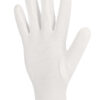 Gant coton interlock blanchi avec ourlet. Version légère.JBP100SW