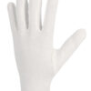 Gant coton interlock blanchi avec ourlet. Version légère.JBP100SW