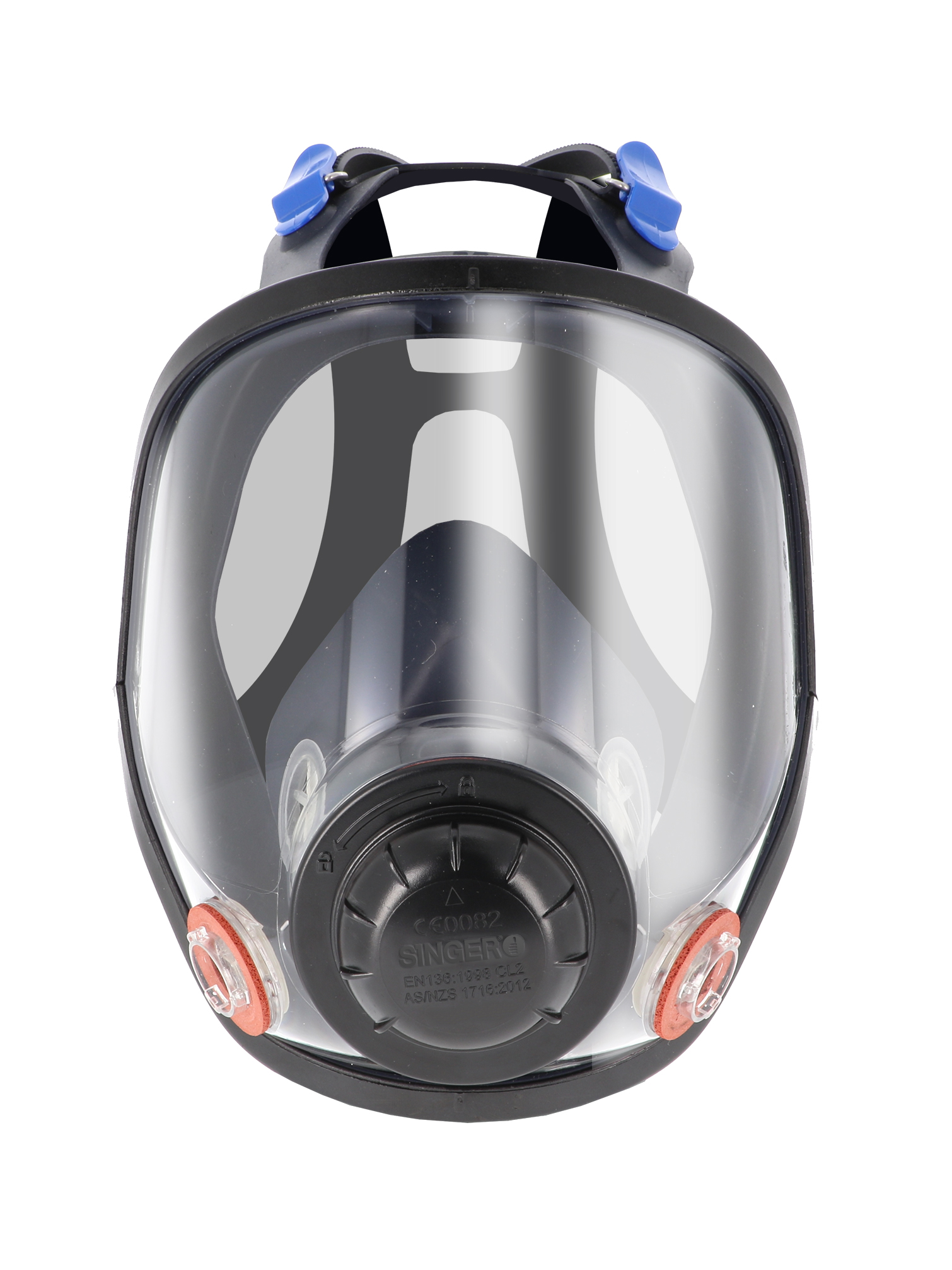 Masque respiratoire complet en silicone MP60000