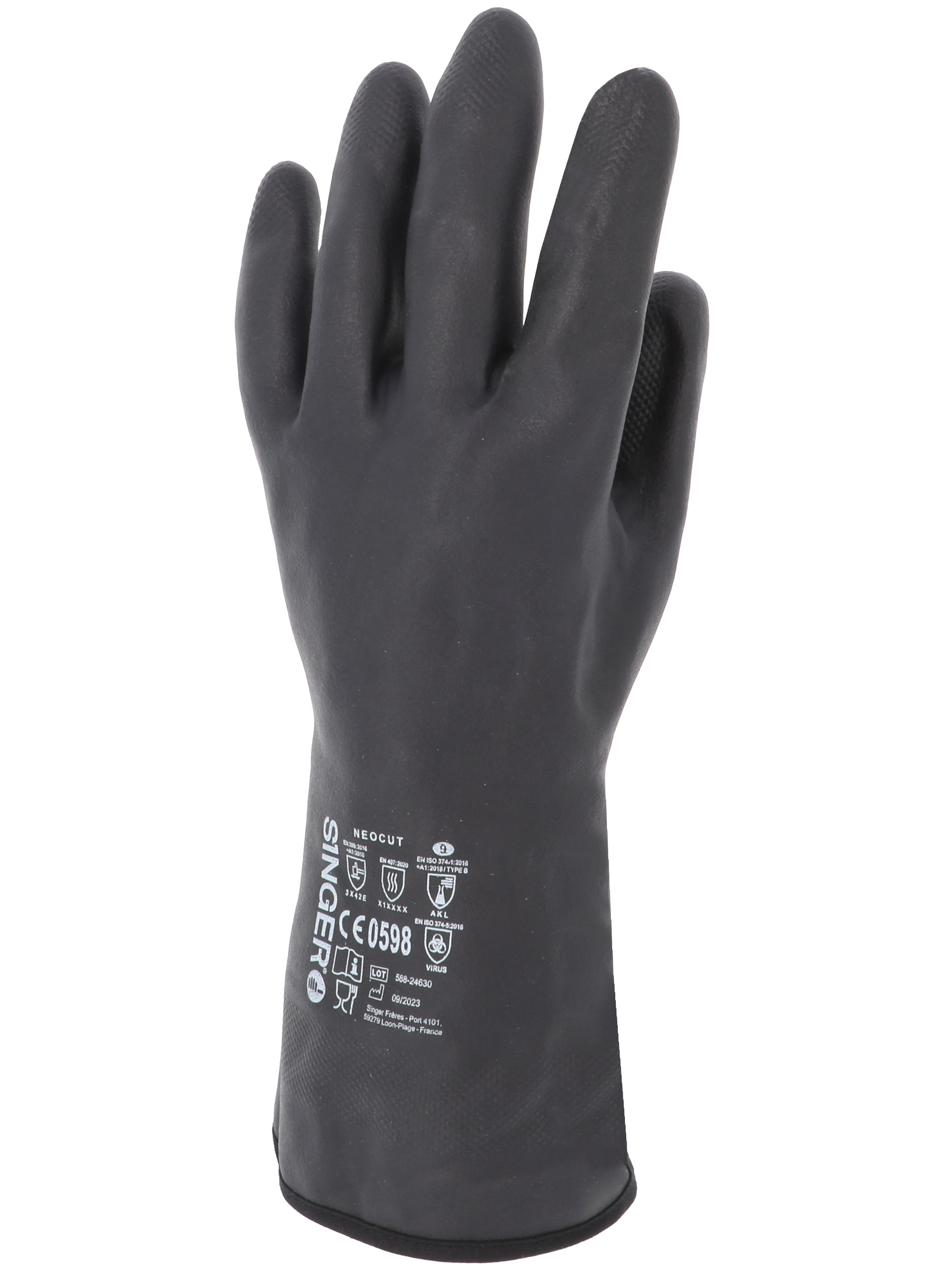 Gant de protection multi-risques en polychloroprène.NEOCUT