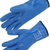 Gant nitrile tout enduit 300 mm. NITPOL30