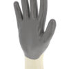 Gant nitrile. Dos aéré. Support polyester.NYM73NIG