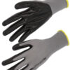 Gant nitrile lisse. Dos aéré.PER13NIB